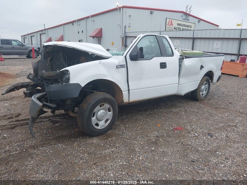 2008 FORD F-150 VIN: 1FTRF12W68KE70627