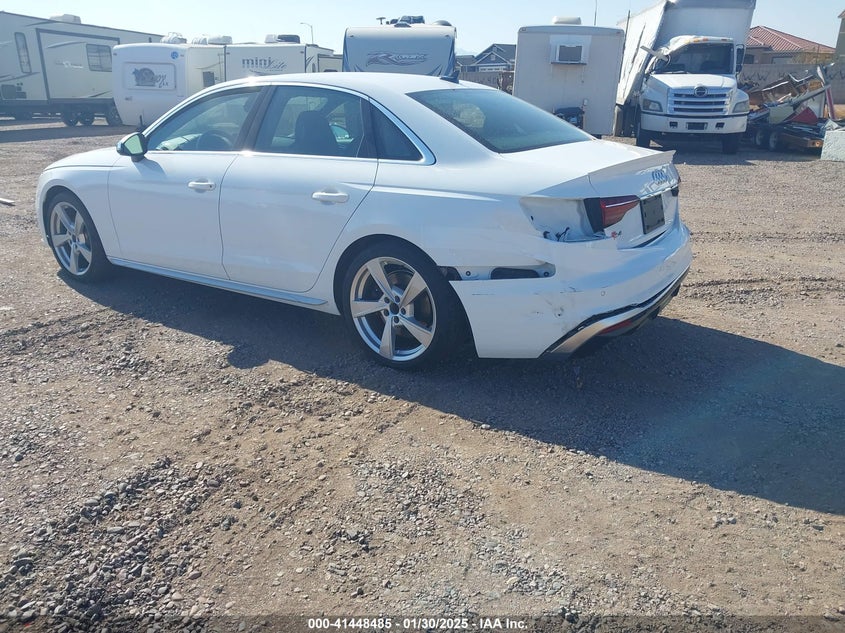 Vin: waub4af47pa010524, lot: 41939059, audi s4 premium plus tfsi quattro tiptronic 20233