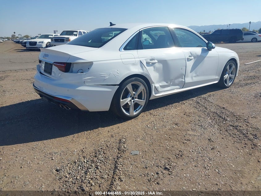 Vin: waub4af47pa010524, lot: 41939059, audi s4 premium plus tfsi quattro tiptronic 20234
