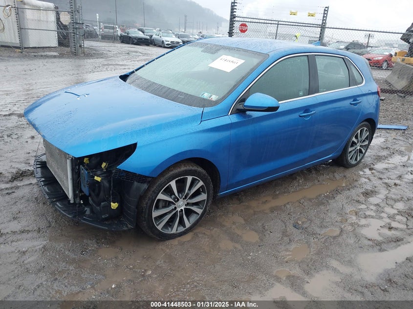 2018 HYUNDAI ELANTRA GT VIN: KMHH35LE5JU016912