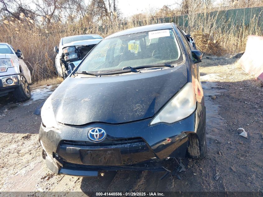 2012 Toyota Prius C Three VIN: JTDKDTB34C100581 Lot: 41448586