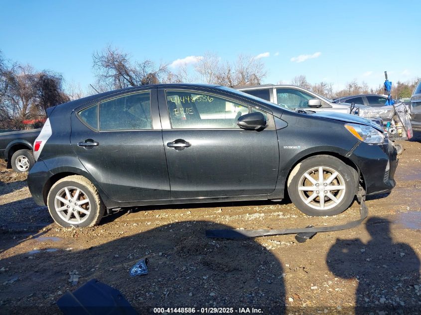 2012 Toyota Prius C Three VIN: JTDKDTB34C100581 Lot: 41448586