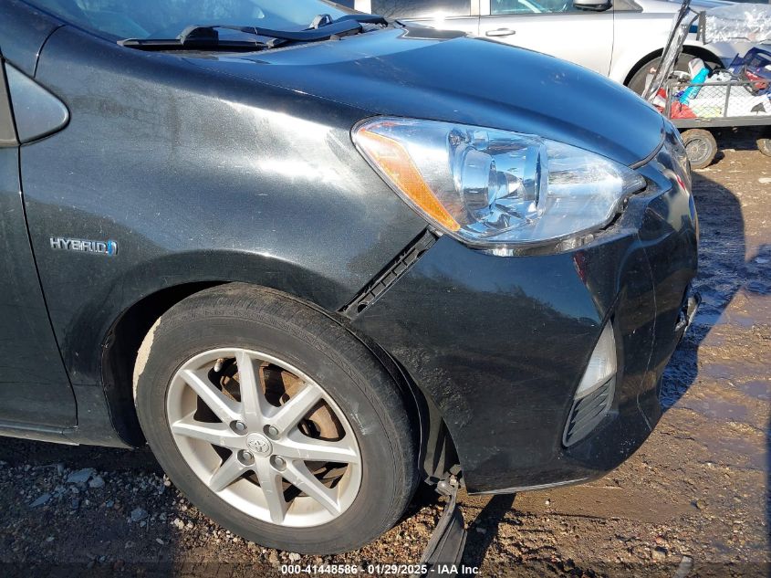 2012 Toyota Prius C Three VIN: JTDKDTB34C100581 Lot: 41448586