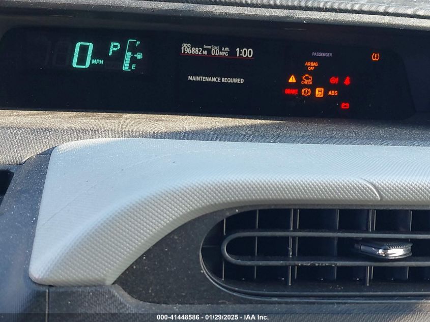 2012 Toyota Prius C Three VIN: JTDKDTB34C100581 Lot: 41448586