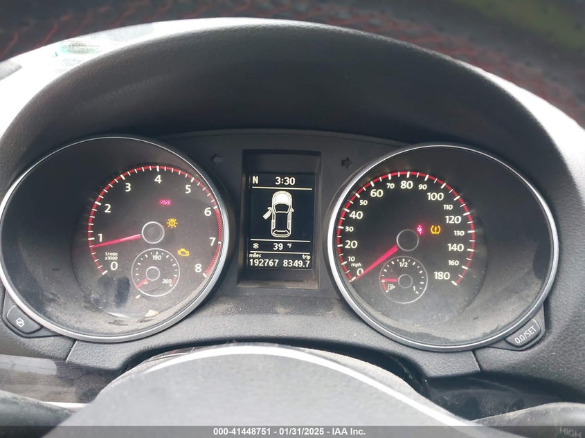 2012 VOLKSWAGEN GTI VIN: WVWED7AJ7CW314014