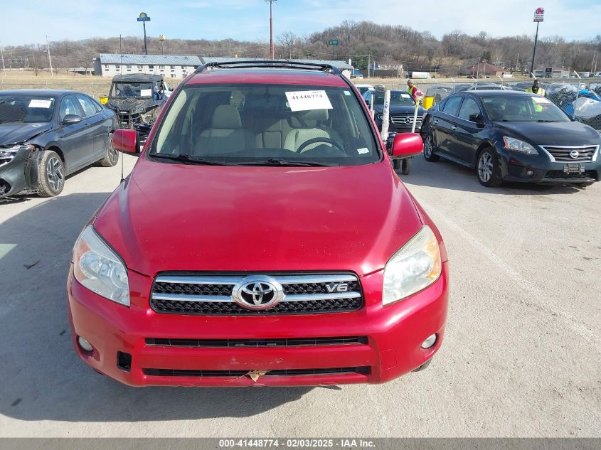 2008 Toyota Rav4 Limited V6 VIN: JTMBK31VX86045325 Lot: 41448774