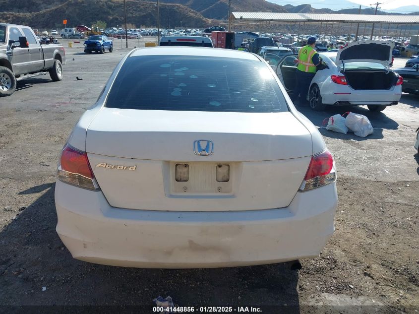 2008 Honda Accord 2.4 Lx VIN: 1HGCP26308A117980 Lot: 41448856