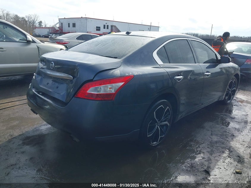 2009 NISSAN MAXIMA VIN: 1N4AA51E49C858758