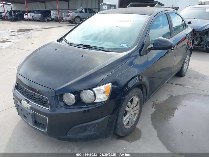 2012 CHEVROLET SONIC VIN: 1G1JA5SHXC4115275