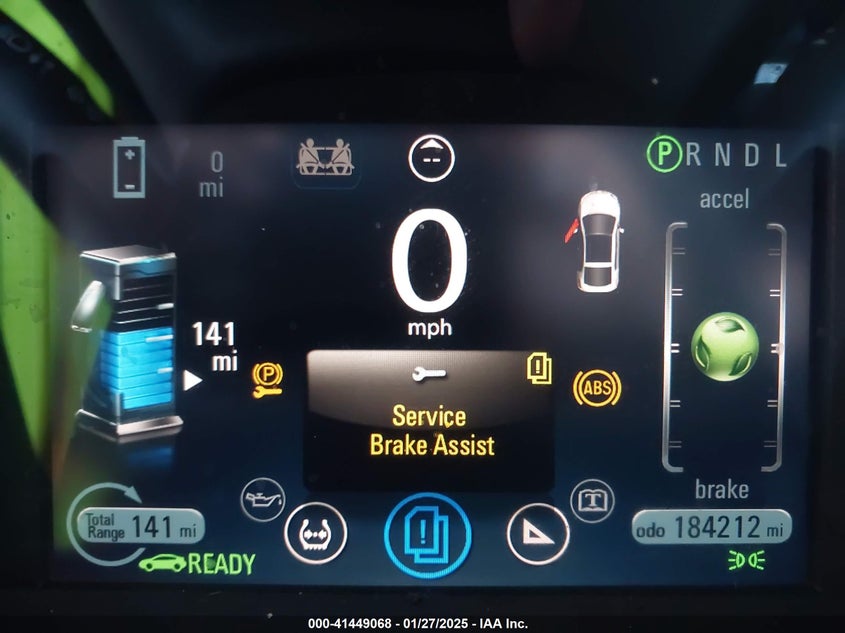 2012 CHEVROLET VOLT VIN: 1G1RE6E4XCU122006