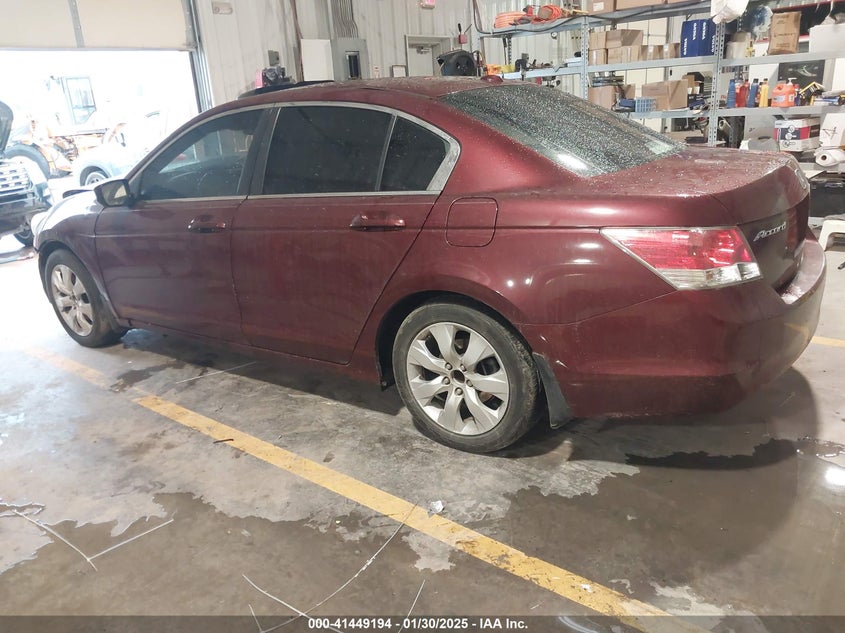 2009 HONDA ACCORD VIN: 1HGCP26819A132453