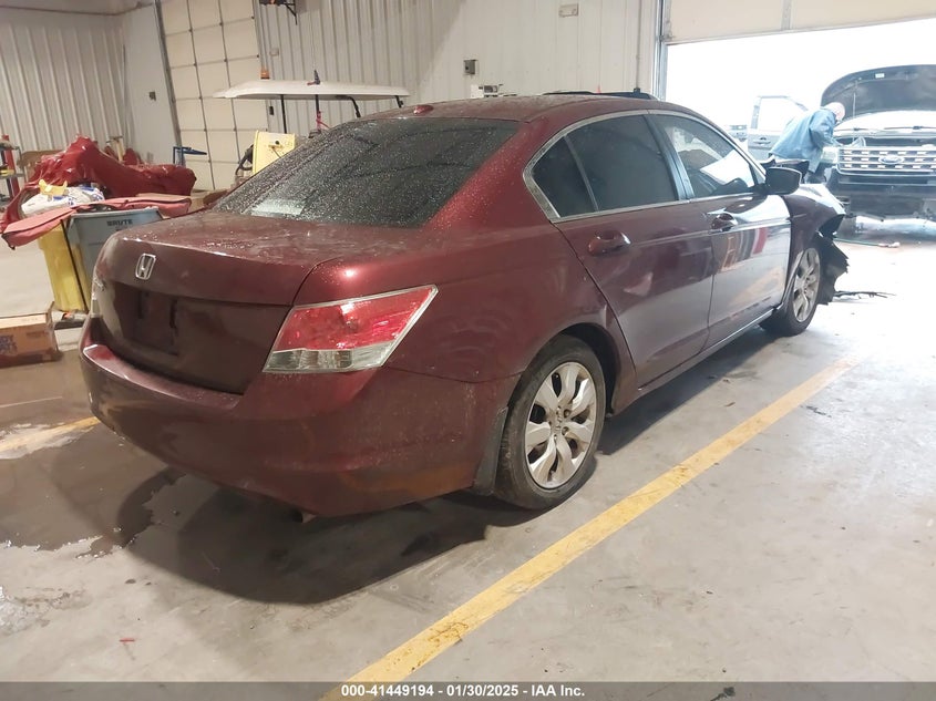 2009 HONDA ACCORD VIN: 1HGCP26819A132453
