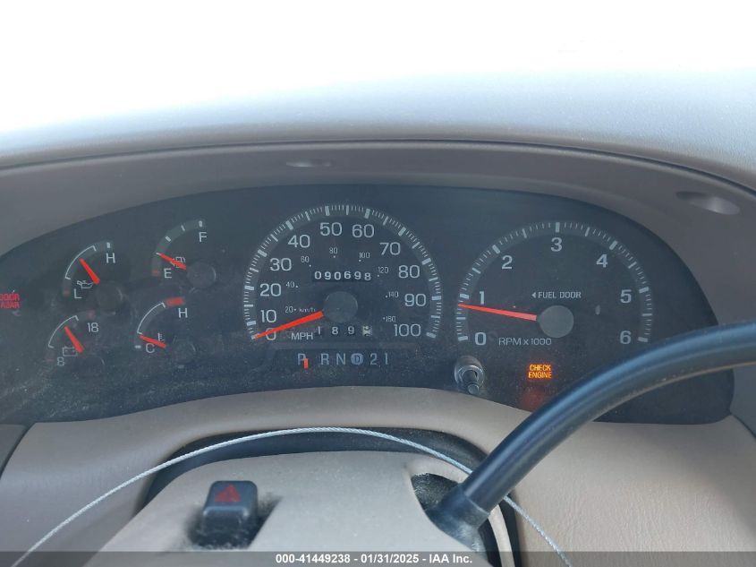 1997 Ford Expedition VIN: 1FMFU118L7VLB1386 Lot: 41449238