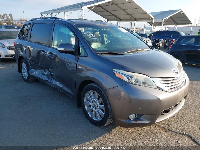 TOYOTA SIENNA LIMITED 7 PASSENGER