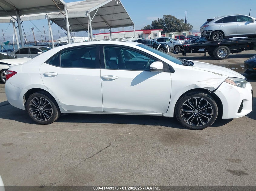 2016 TOYOTA COROLLA VIN: 5YFBURHE6GP542107