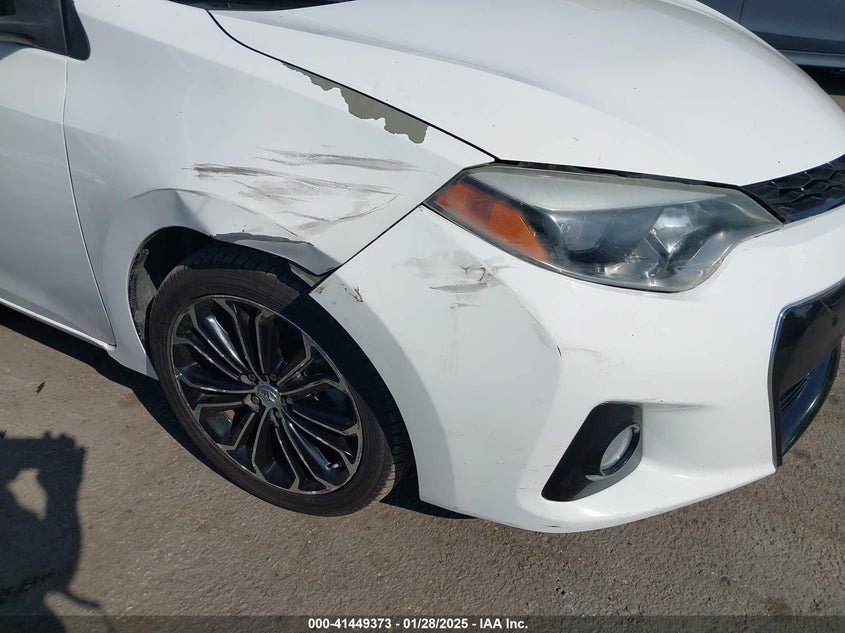 2016 TOYOTA COROLLA VIN: 5YFBURHE6GP542107
