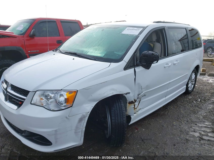 2016 DODGE GRAND CARAVAN SXT - 2C4RDGCG5GR377775