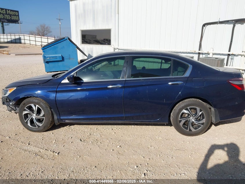 2017 HONDA ACCORD VIN: 1HGCR2F37HA229251
