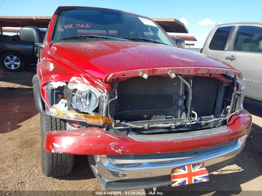 2006 DODGE RAM 1500 VIN: 1D7HA18N56S642366