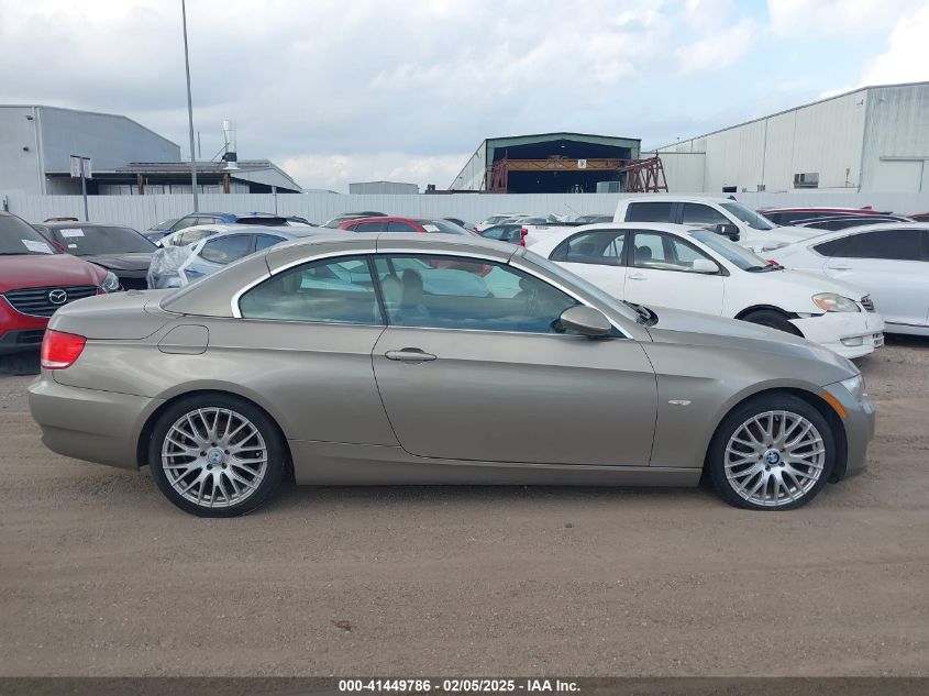 2008 BMW 328I VIN: WBAWL13518PX22463 Lot: 41449786