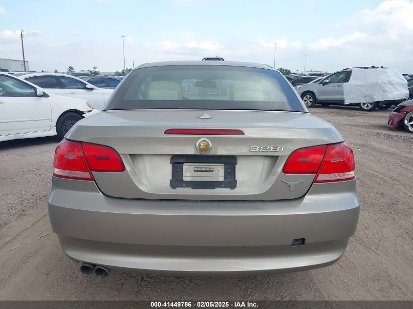2008 BMW 328I VIN: WBAWL13518PX22463 Lot: 41449786