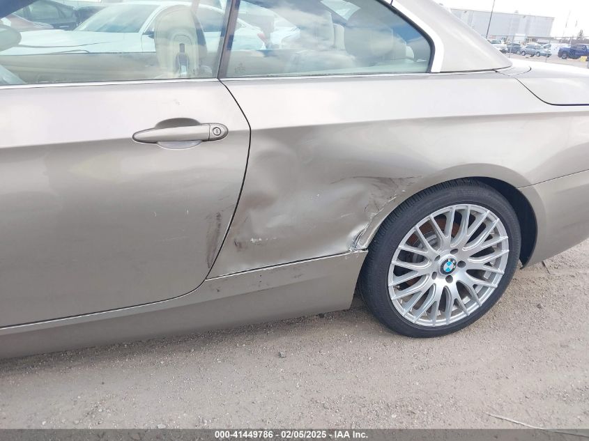 2008 BMW 328I VIN: WBAWL13518PX22463 Lot: 41449786