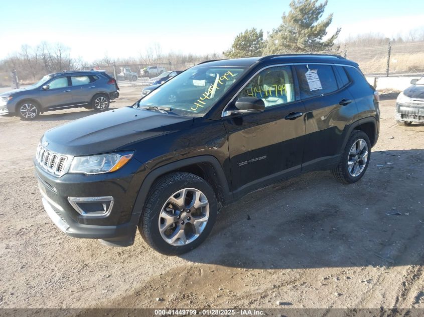 2021 JEEP COMPASS LIMITED 4X4 - 3C4NJDCB4MT603789