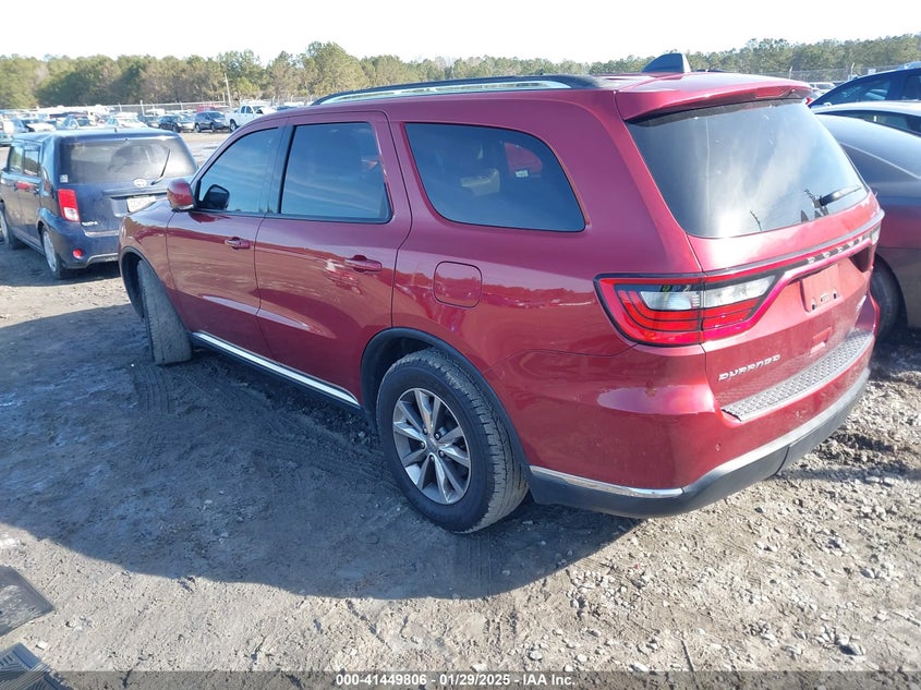 Vin: 1c4rdhdg1ec561119, lot: 41940381, dodge durango limited 20143