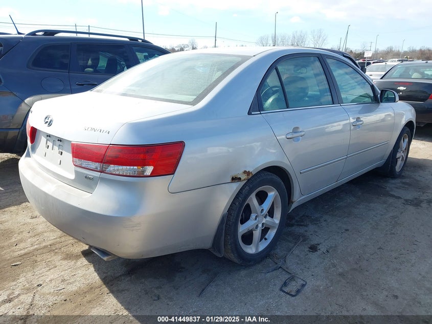 2007 HYUNDAI SONATA VIN: 5NPEU46F57H156027