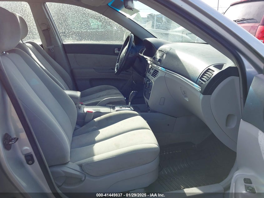 2007 HYUNDAI SONATA VIN: 5NPEU46F57H156027