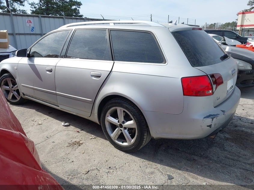 2007 Audi A4 3.2 Avant VIN: WAUKH98EX7A010459 Lot: 41450309