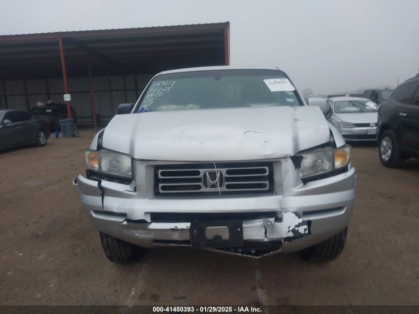 2006 HONDA RIDGELINE VIN: 2HJYK16526H531190