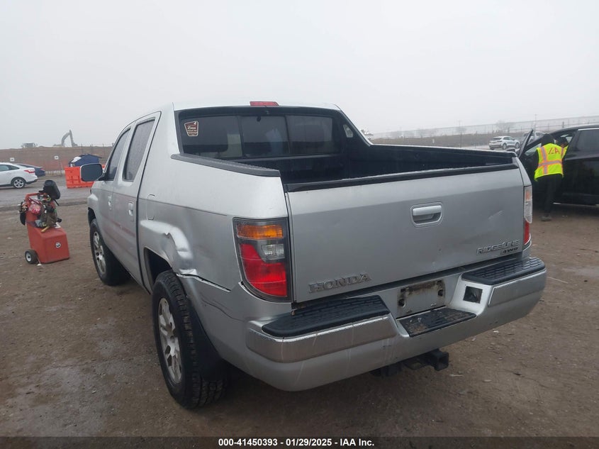 2006 HONDA RIDGELINE VIN: 2HJYK16526H531190