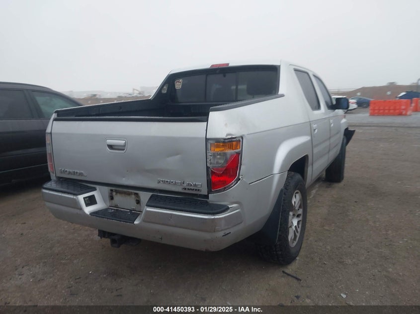 2006 HONDA RIDGELINE VIN: 2HJYK16526H531190