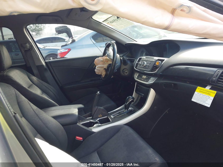 2013 HONDA ACCORD VIN: 1HGCR2F50DA255086