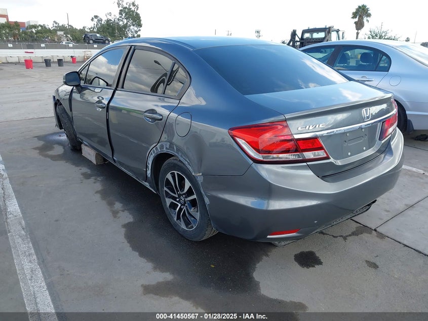 2013 HONDA CIVIC VIN: 19XFB2F90DE273295
