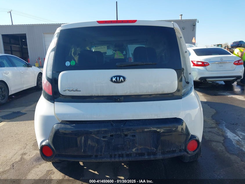 2016 Kia Soul + VIN: KNDJP3A55G7263923 Lot: 41450600
