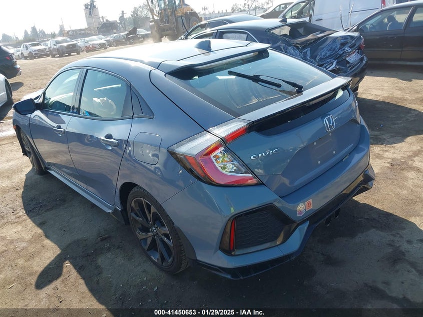 2019 HONDA CIVIC VIN: SHHFK7H4XKU419593