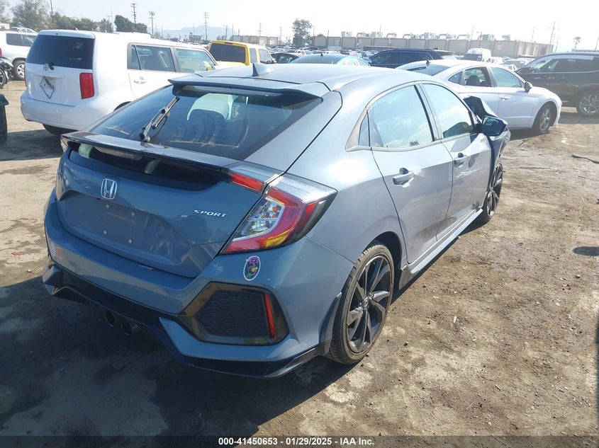 2019 HONDA CIVIC VIN: SHHFK7H4XKU419593