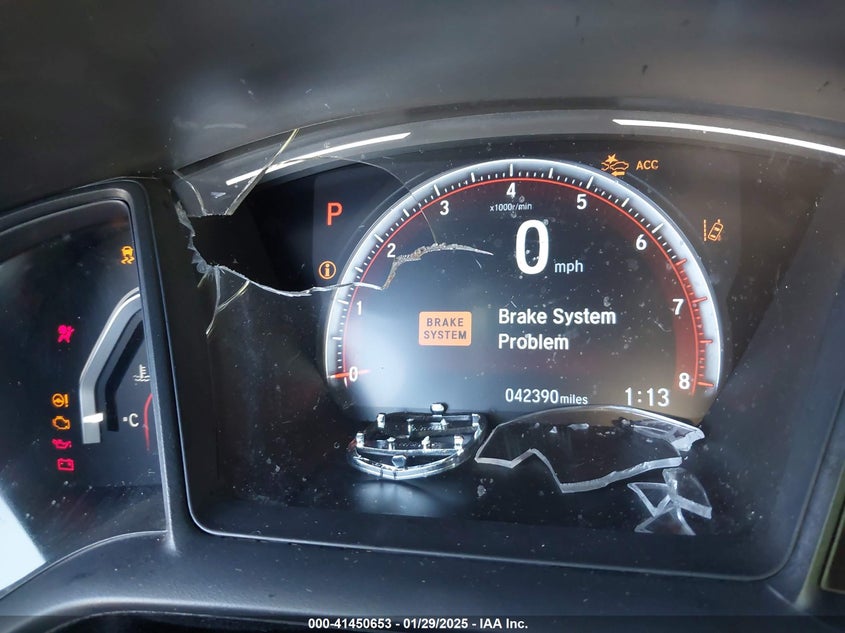 2019 HONDA CIVIC VIN: SHHFK7H4XKU419593
