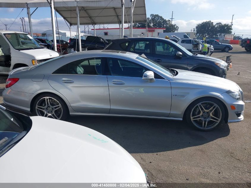 2012 Mercedes-Benz Cls 63 Amg VIN: WDDLJ7EB5CA027728 Lot: 41450808
