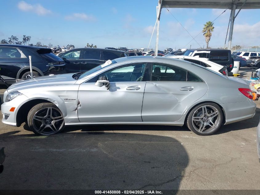 2012 Mercedes-Benz Cls 63 Amg VIN: WDDLJ7EB5CA027728 Lot: 41450808