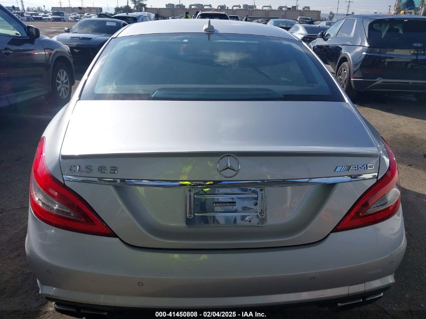 2012 Mercedes-Benz Cls 63 Amg VIN: WDDLJ7EB5CA027728 Lot: 41450808