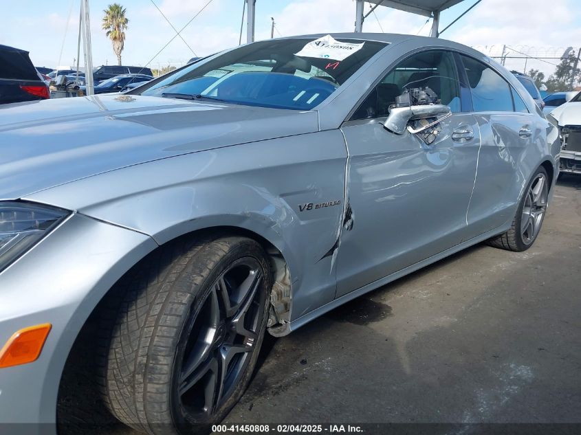 2012 Mercedes-Benz Cls 63 Amg VIN: WDDLJ7EB5CA027728 Lot: 41450808