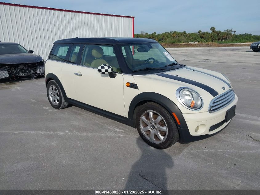 2009 Mini Cooper Clubman