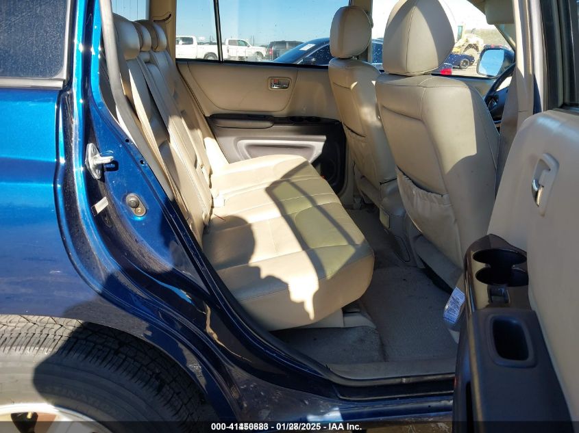 2002 Toyota Highlander Limited VIN: JTEGF21AB20061482 Lot: 41450883