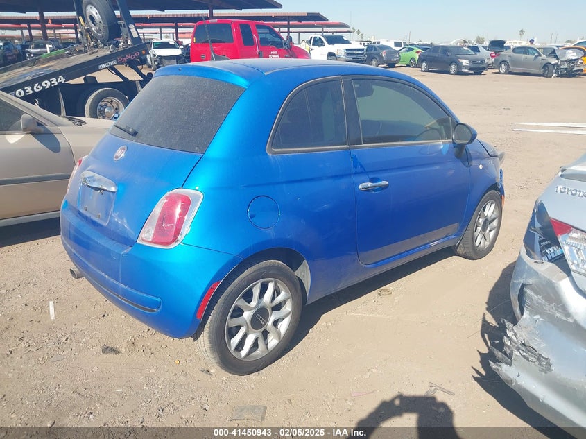 Vin: 3c3cffkr1ht547985, lot: 41941517, fiat 500 pop 20174