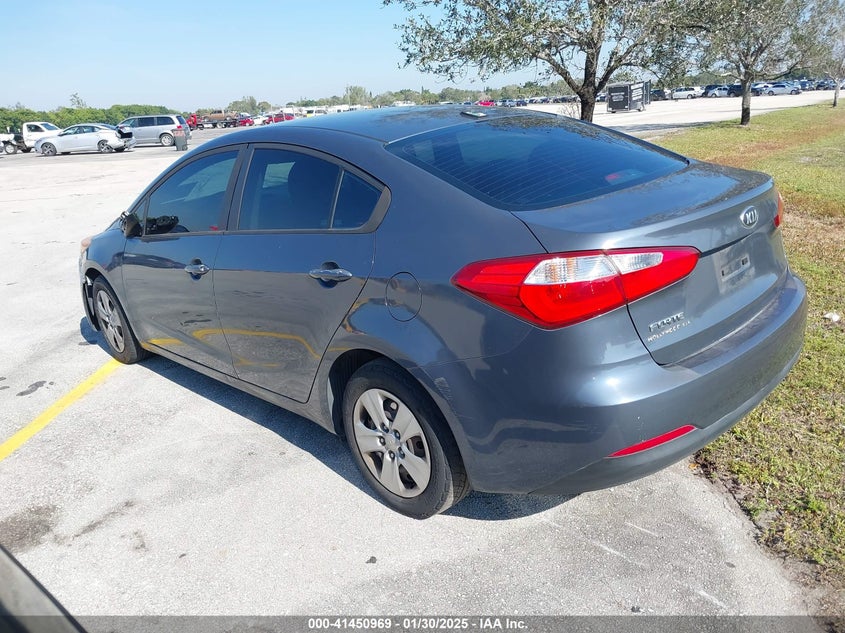 Vin: knafk4a60g5570007, lot: 41941543, kia forte lx 20163