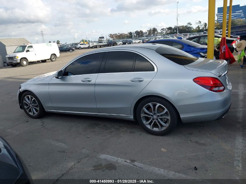 2016 Mercedes-Benz C 300 Luxury/Sport VIN: 55SWF4JB1GU174895 Lot: 41450993