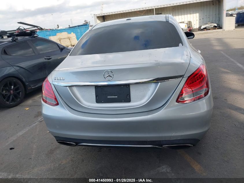 2016 Mercedes-Benz C 300 Luxury/Sport VIN: 55SWF4JB1GU174895 Lot: 41450993